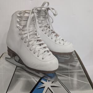 Jackson Ultima Mystique JS1491 Youth Figure Skates 12C Girls size 13.5